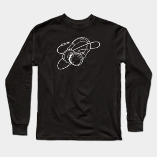 Headphones Long Sleeve T-Shirt